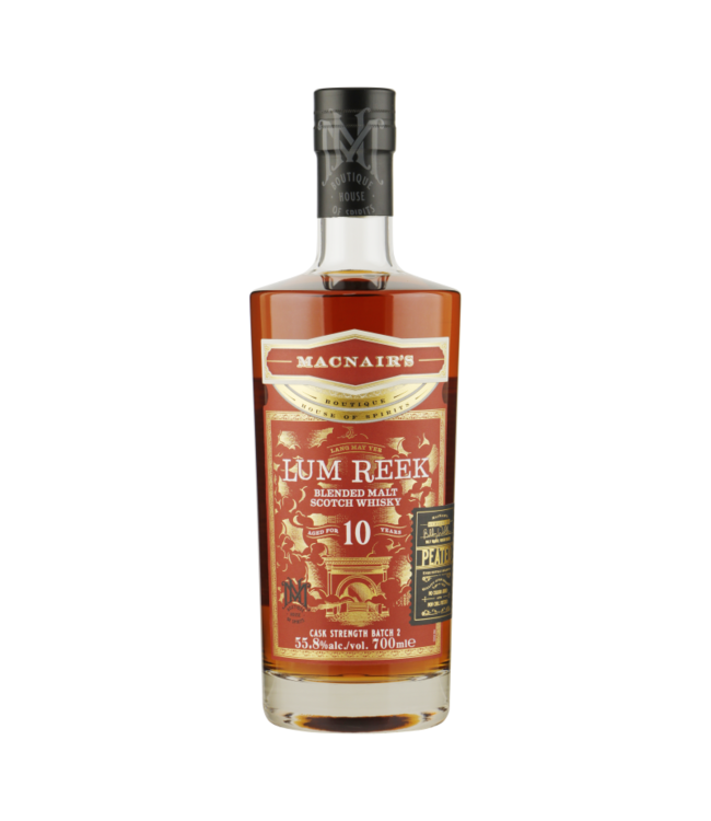 Macnair's 10 Years Old Blended Peated Cask Strength Batch #2 0,70 ltr 55,8%