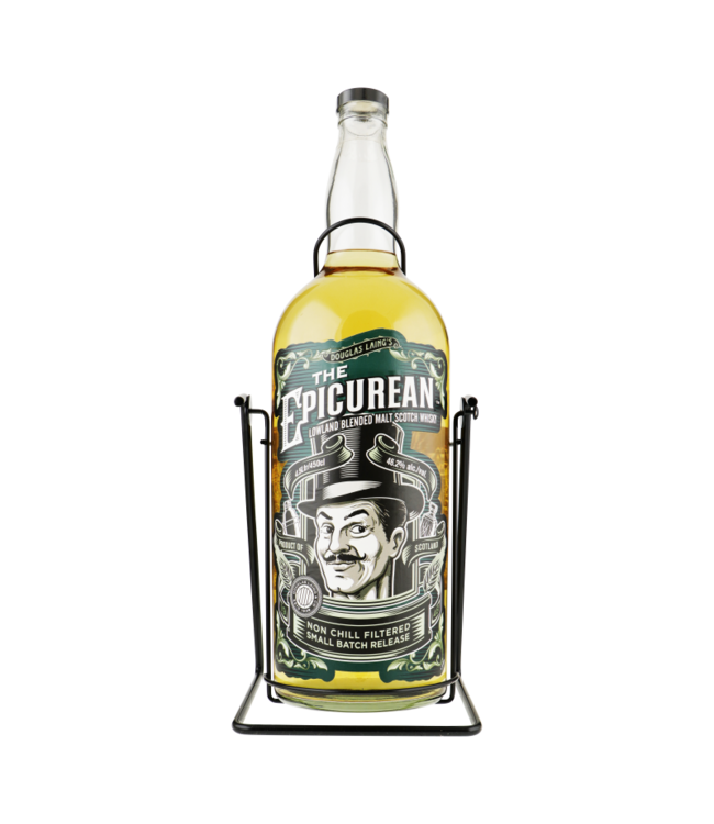 The Epicurean Lowland Malt Whisky + Cradle 4,50 ltr 46,2%