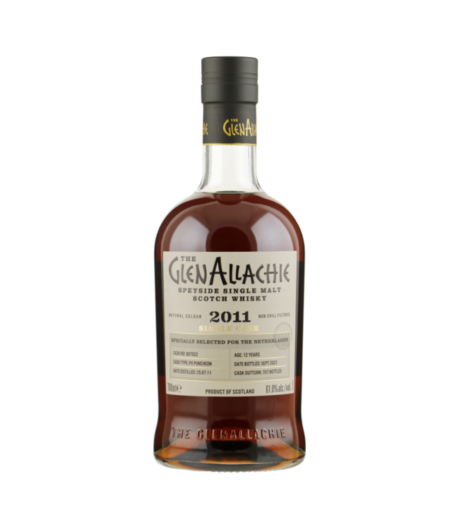 Glenallachie 12 Years OId Px Puncheon Single Cask For The Netherlands 0,70 61%