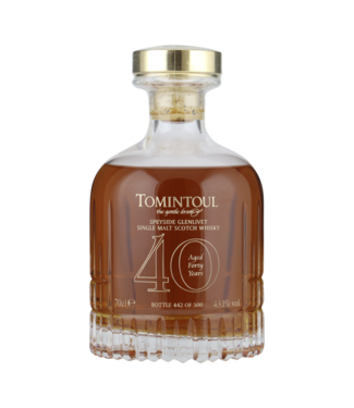 Tomintoul 40 Years Old Quadruple Cask 0,70 ltr 43,1%