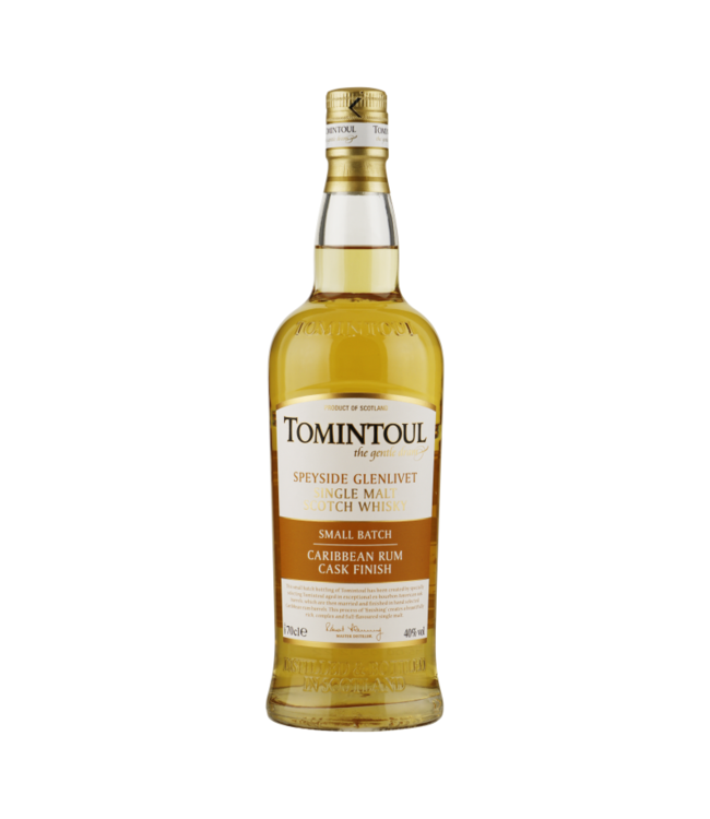 Tomintoul Caribbean Rum Cask Finish 0,70 ltr 40%