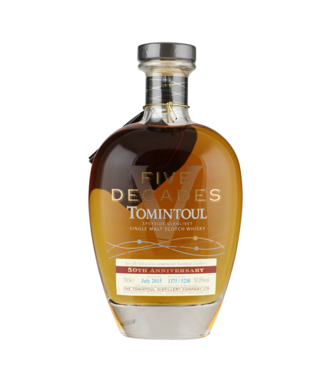 Tomintoul Five Decades Whisky 0,70 ltr 50%