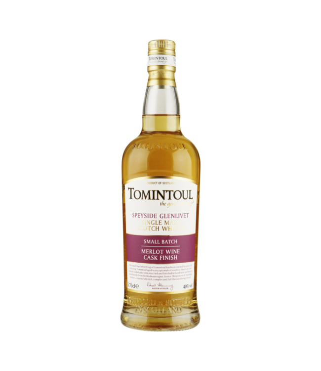 Tomintoul Merlot Cask Finish 0,70 ltr 40%