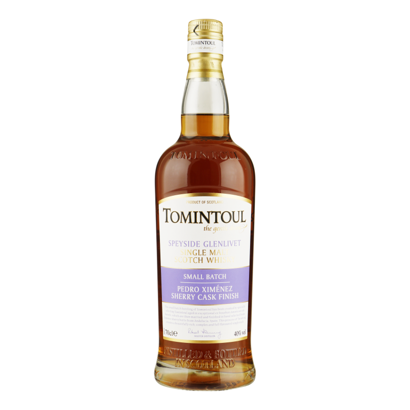 Tomintoul Px Sherry Cask Finish 0,70 ltr 40%