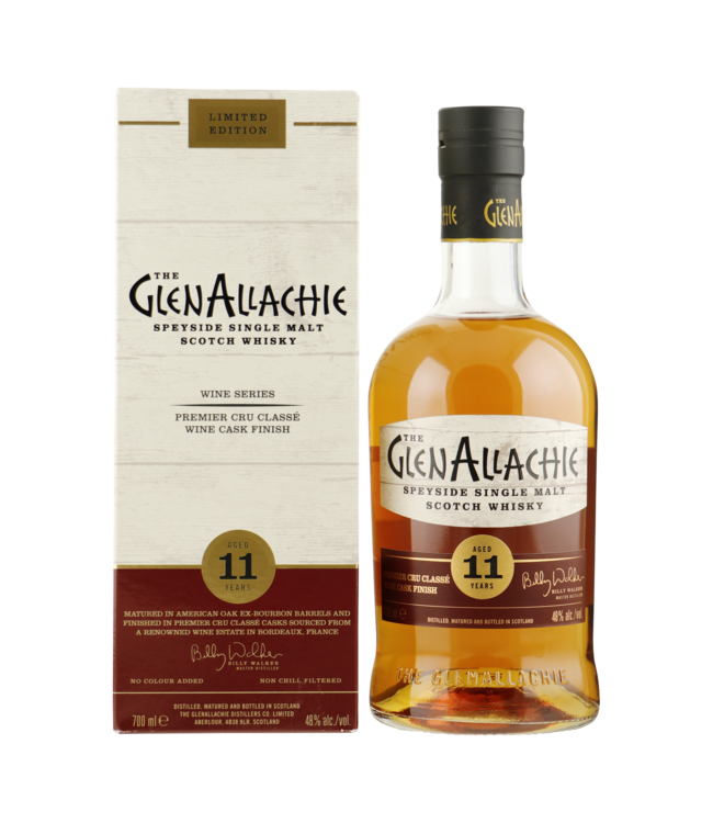 Glenallachie 11 Years Old Premier Cru Classe Red Wine Finish 0,70 ltr 48%
