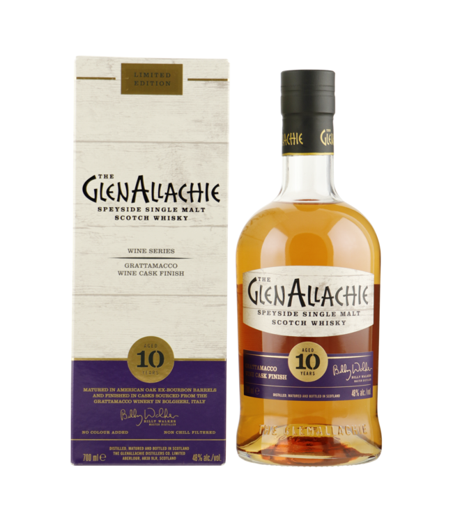 Glenallachie 10 Years Old Grattamacco Red Wine Finish 0,70 ltr 48%