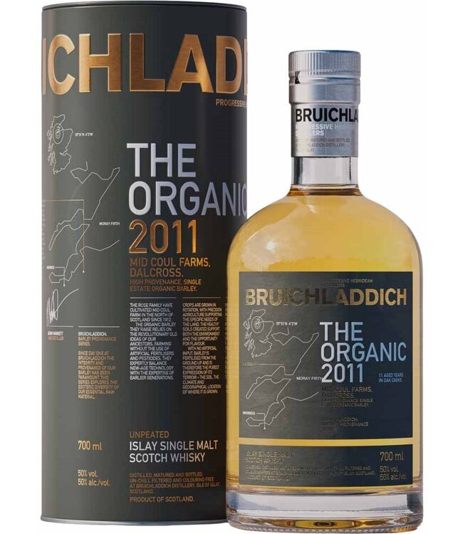 Bruichladdich The Organic 2011 0,70 ltr 50%