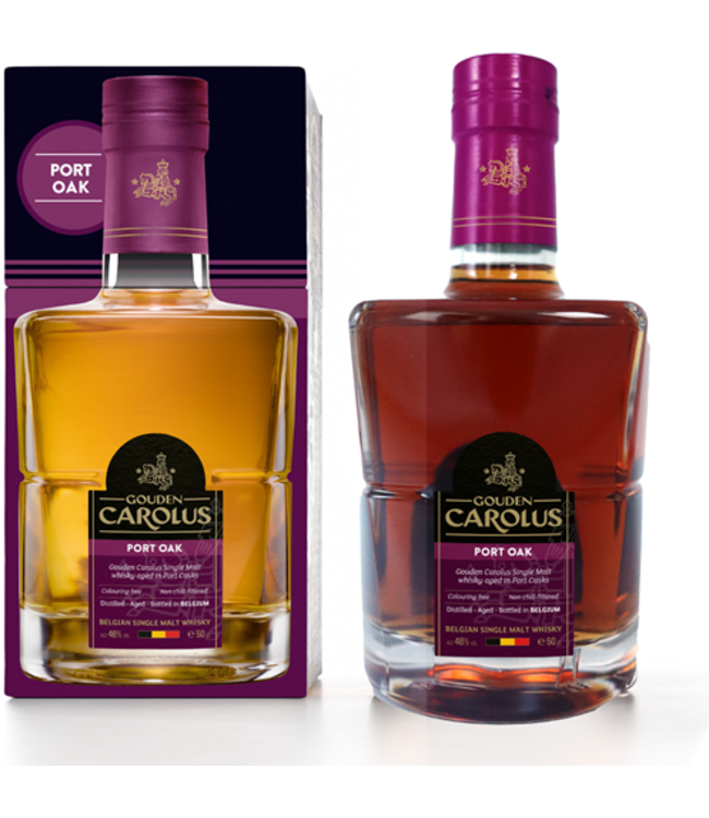 Gouden Carolus Single Malt Port Oak 0,50 ltr 46%