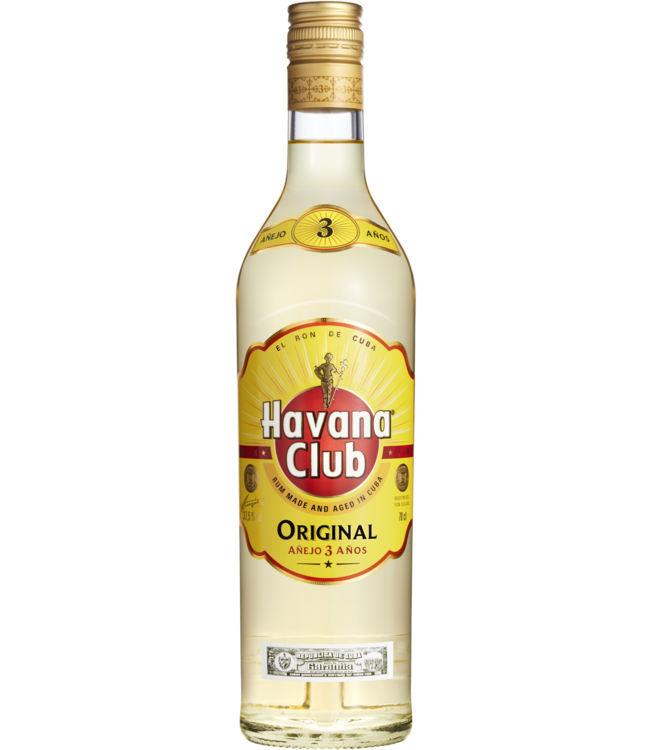 Havana Club 3 Anos 0,70 ltr 37,5%