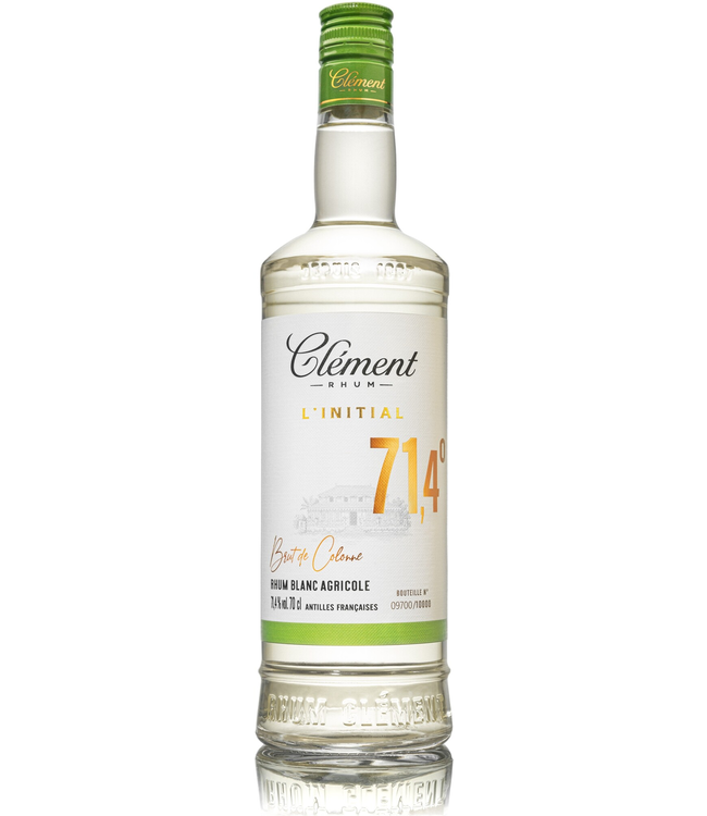 Clement Rhum Blanc L'Initial Brut 0,70 ltr 71,4%