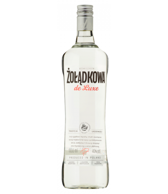 Zoladkowa De Luxe Vodka 1,00 ltr 37,5%