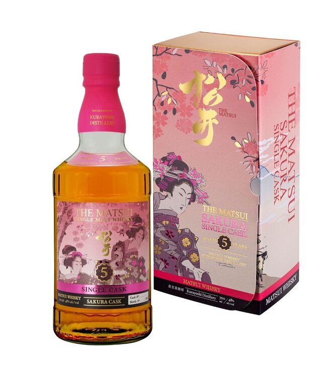 The Matsui Sakura 5 Years Old Single Cask 0.70 ltr 48%