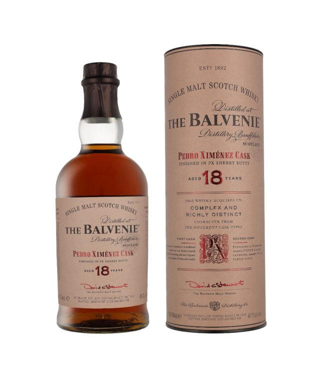 Balvenie 18 Years Old PX Sherry Cask 0,70 ltr 48,7%