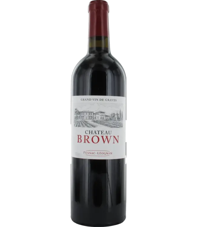 Chateau Brown Rouge 2020 Pessac Leognan 0,75 ltr 14,5%