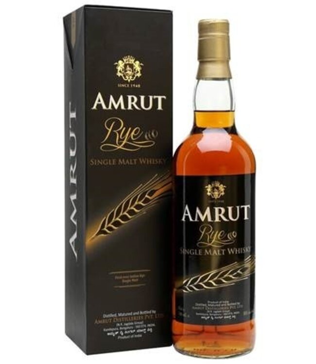 Amrut Rye Second Release 0,70 ltr 50%