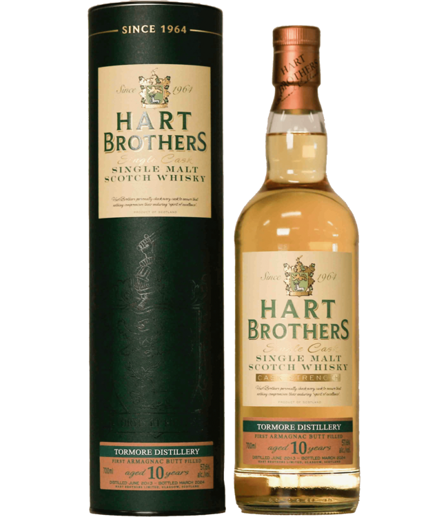 Tormore 10 Years Old 2013 Hart Brothers 0,70 ltr 57,6%