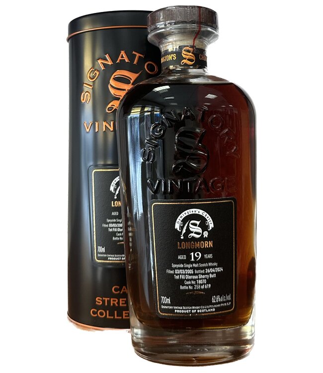 Longmorn 19 Years Old 2005 Signatory Symington's Choice Cask 18070 0,70 ltr 62,6%