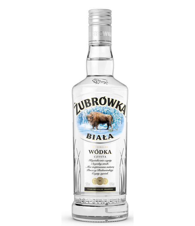 Zubrowka Biala Vodka 0,50 ltr 40%