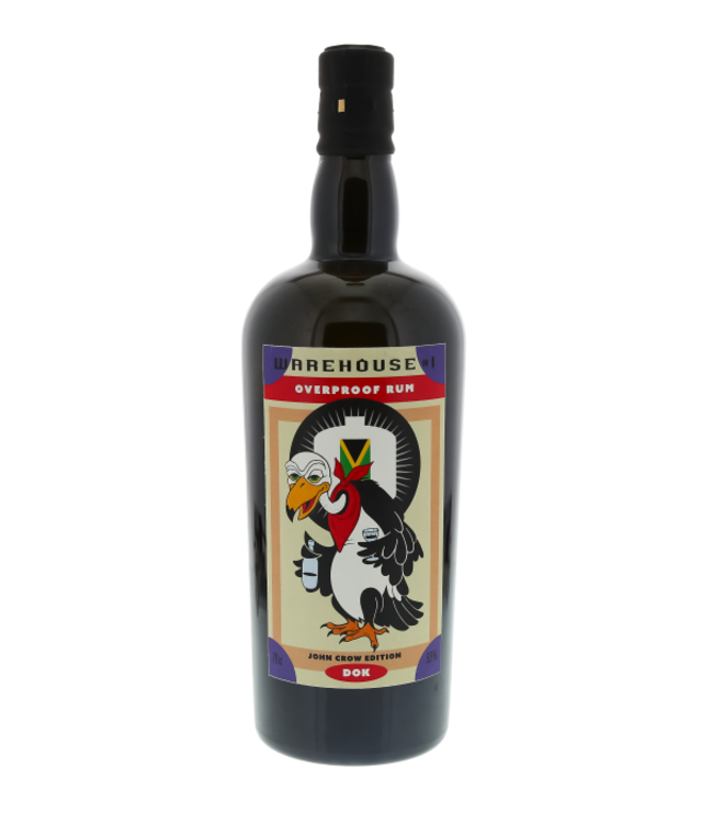 Warehouse No. 1 DOK John Crow White Overproof Rum 0,70 ltr 63%