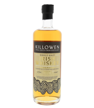 Killowen Single Malt Irish Whiskey Rum & Raisin 0,70 ltr 55%