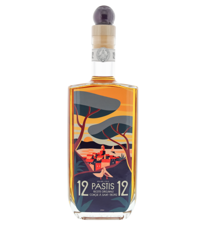 12/12 Pastis de Saint Tropez Sunset at the Golfe 0,70 ltr 45%