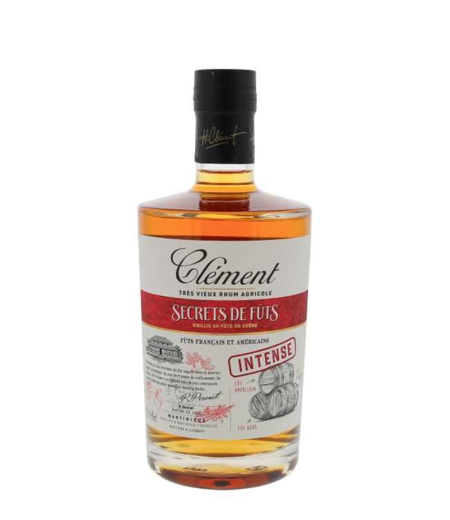 Clement Tres Vieux Rhum Agricole Secrets de Futs Intense 0,70 ltr 41,4%