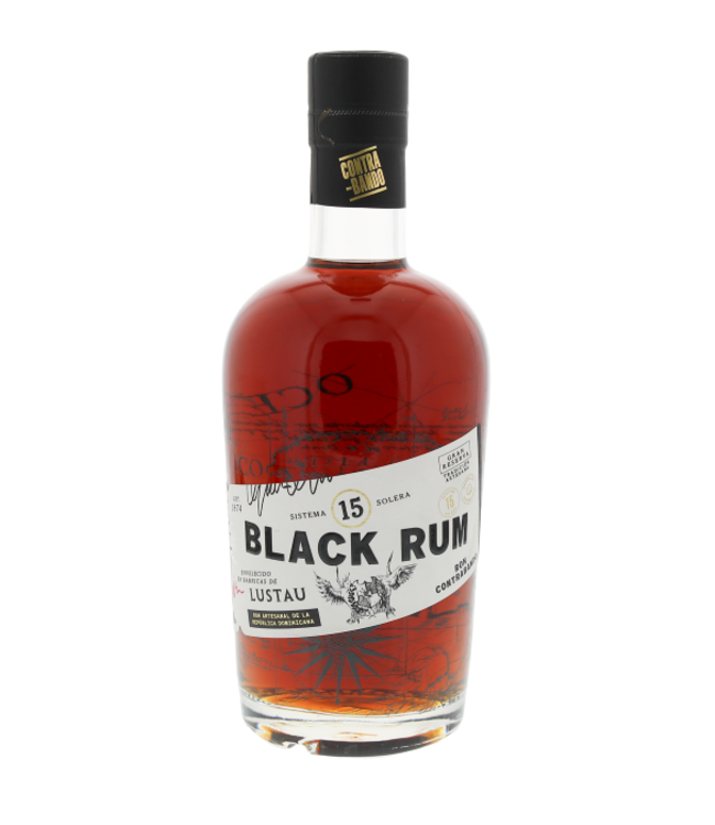 Contrabando Rhum Black Solera 15 0,70 ltr 40%