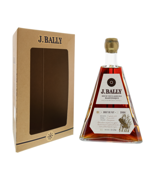 J Bally Vieux Agricole 2004 Brut de Fut 0,70 ltr 53,7%