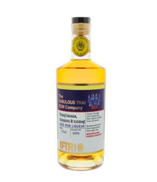 The Fabulous Thai Rum Company Pisang Banana, Cinnamon & Nutmeg Rum Liqueur 0,70 ltr 28%