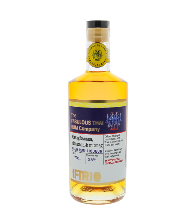 The Fabulous Thai Rum Company Pisang Banana, Cinnamon & Nutmeg Rum Liqueur 0,70 ltr 28%