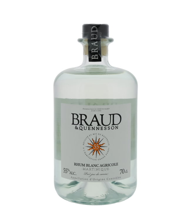 Braud & Quennesson Blanc Rhum Agricole 0,70 ltr 55%