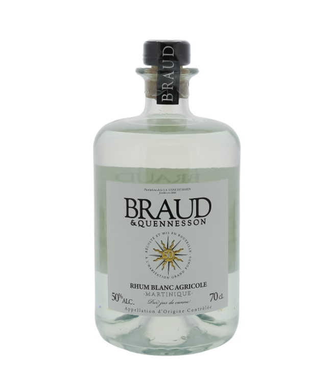 Braud & Quennesson Blanc Rhum Agricole 0,70 ltr 50%