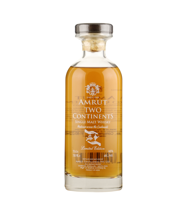 Amrut Two Continents Single Malt 0,70 ltr 46%