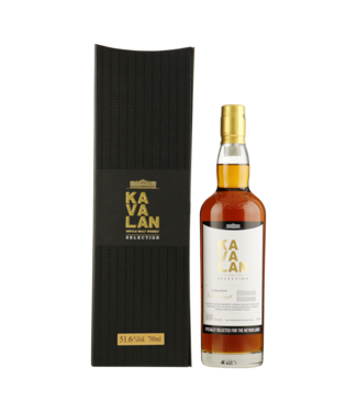 Kavalan Single Cask ex Bourbon 8 Years Old The Netherlands 0,70 ltr 51,6%