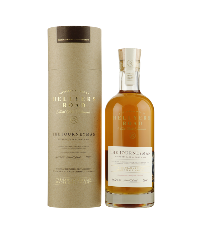 Hellyers Road Single Malt Whisky Journeyman 0,70 ltr 46,2%