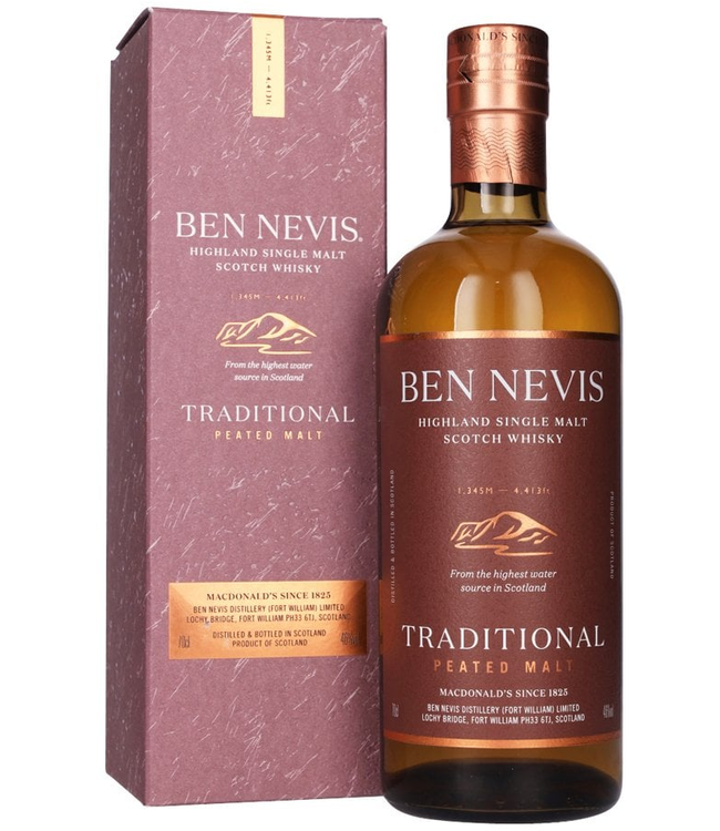 Ben Nevis Traditional Peated Malt 0,70 ltr 46%
