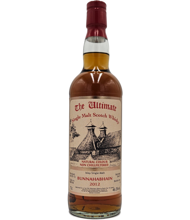 Bunnahabhain 10 Years Old 2012 The Ultimate Selection Cask 900794 0,70 ltr 46%