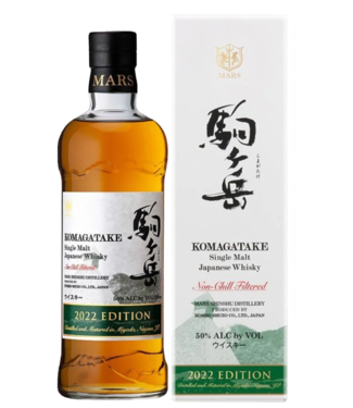 Mars Komagatake Shinshu Aging 2022 Single Malt 0,70 ltr 50%