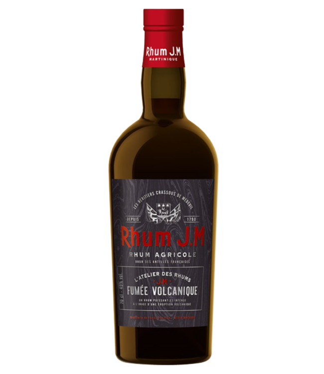 Rhum Jm Rum Fumee Volcanique 0,70 ltr 49%