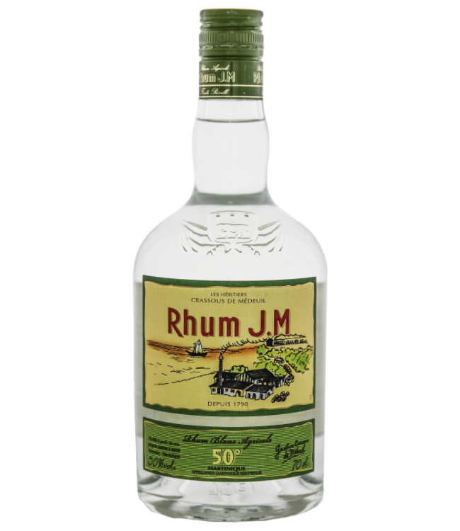 Rhum Jm Rum White Agricole 0,70 ltr 50%