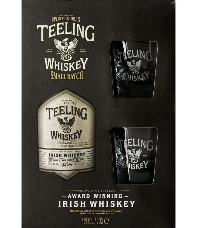 Teeling Small Batch Met 2 Glazen 0,70 ltr 46%