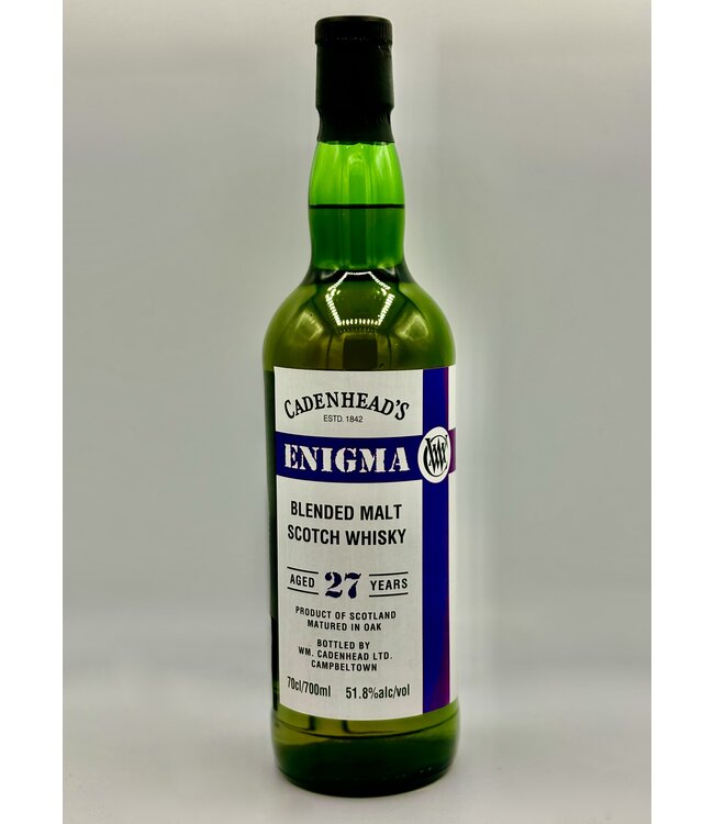Enigma Blended 27 Years Old 1997 Cadenhead 0,70 ltr 51,8%