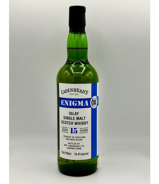 Enigma Islay Single Malt 15 Years Old 2008 Cadenhead 0,70 ltr 54,8%