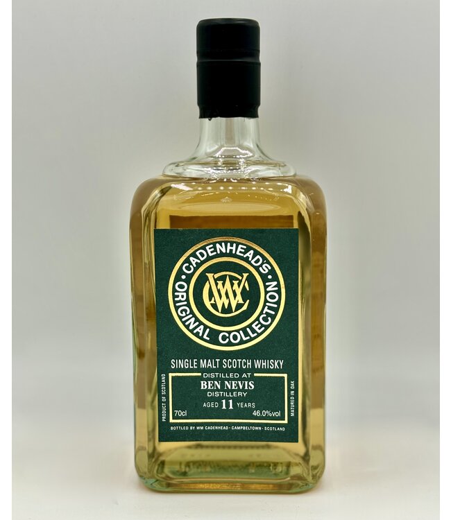 Ben Nevis 11 Years Old 2012 Cadenhead Original Collection 0,70 ltr 46%