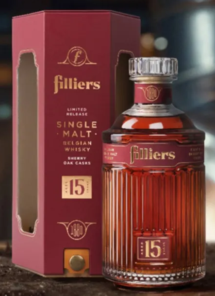 Filliers Single Malt Whiskey Sherry Oak Aged 15 Years Old 0.70 ltr 43% ...
