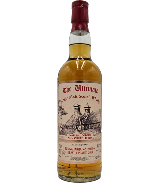 Bunnahabhain Staoisha 9 Years Old 2014 The Ultimate Selection 0,70 ltr 46%