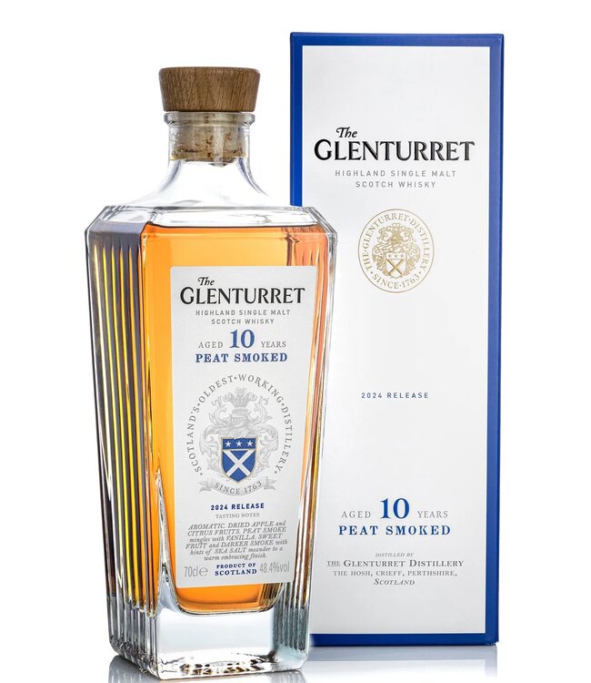 Glenturret 10 Years Old Peat Smoked 2024 Release 0,70 ltr 48,4%