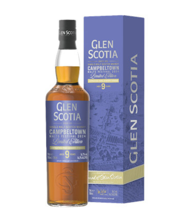 Glen Scotia 9 Years Old Fino Sherry Festival Edition 2024 0.70 ltr 56.2%