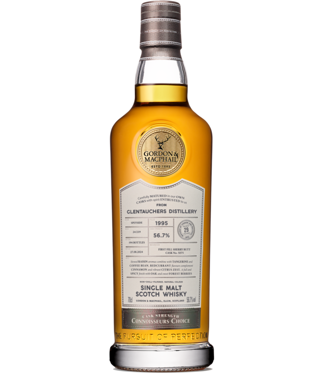 Glentauchers 29 Years Old 1995 Gordon & MacPhail 0,70 ltr 56,7%