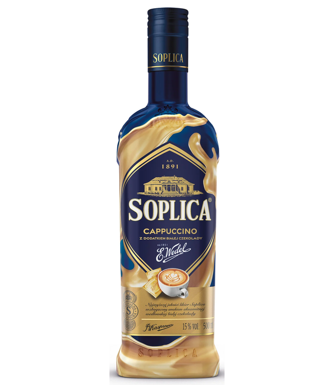 Soplica Cappucinno Wedel 0,50 ltr 15%